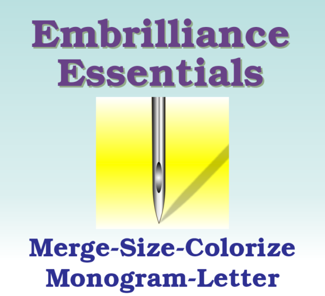 Embrilliance Essentials Embroidery Service